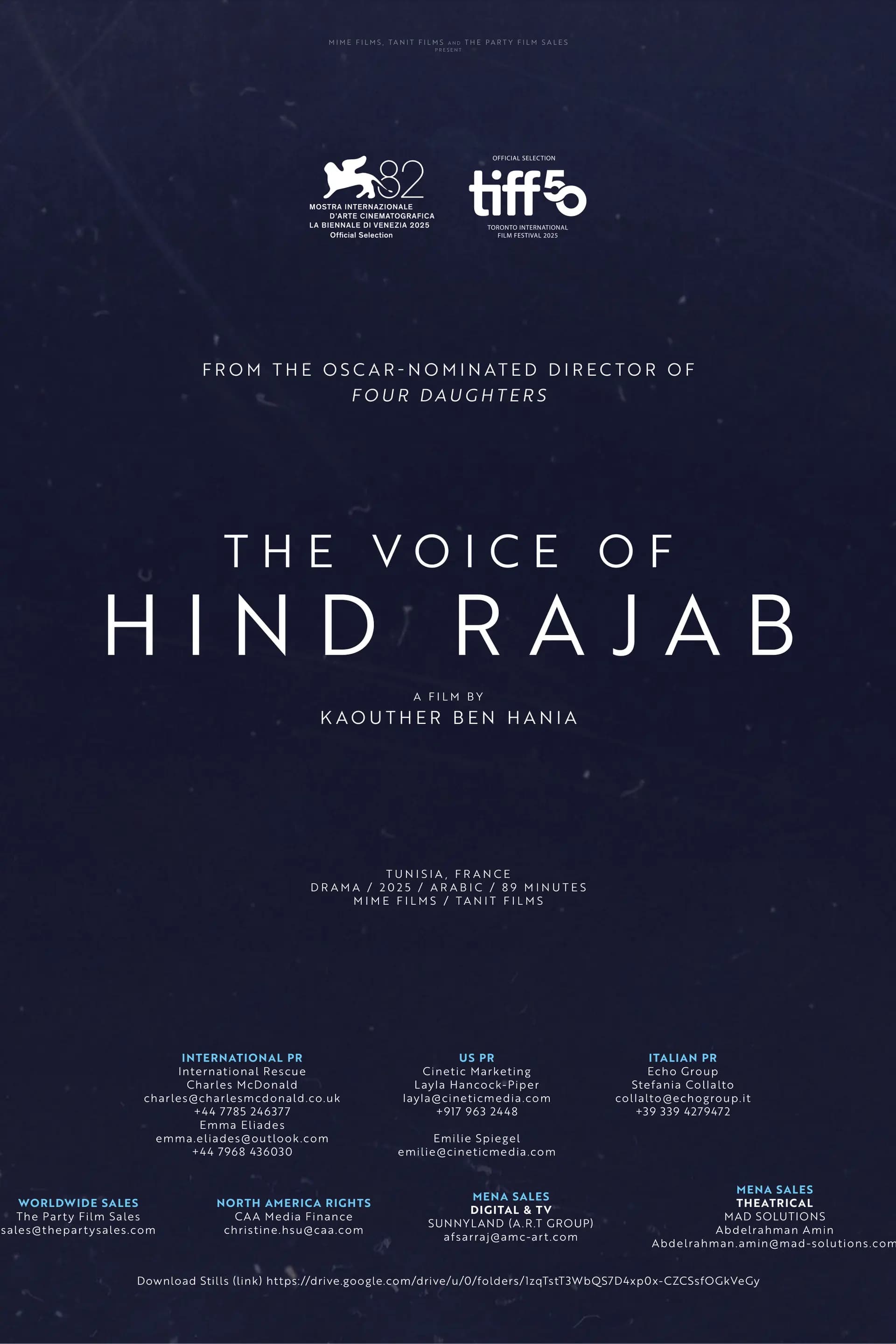 The Voice of Hind Rajab